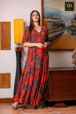 Maxi dress OK12372